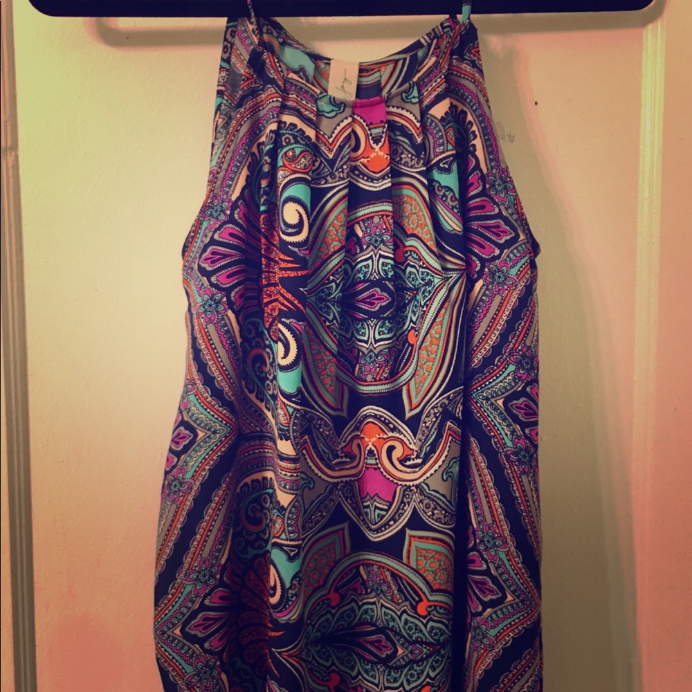 Allison Joy printed Tank top *Any size* New blouse